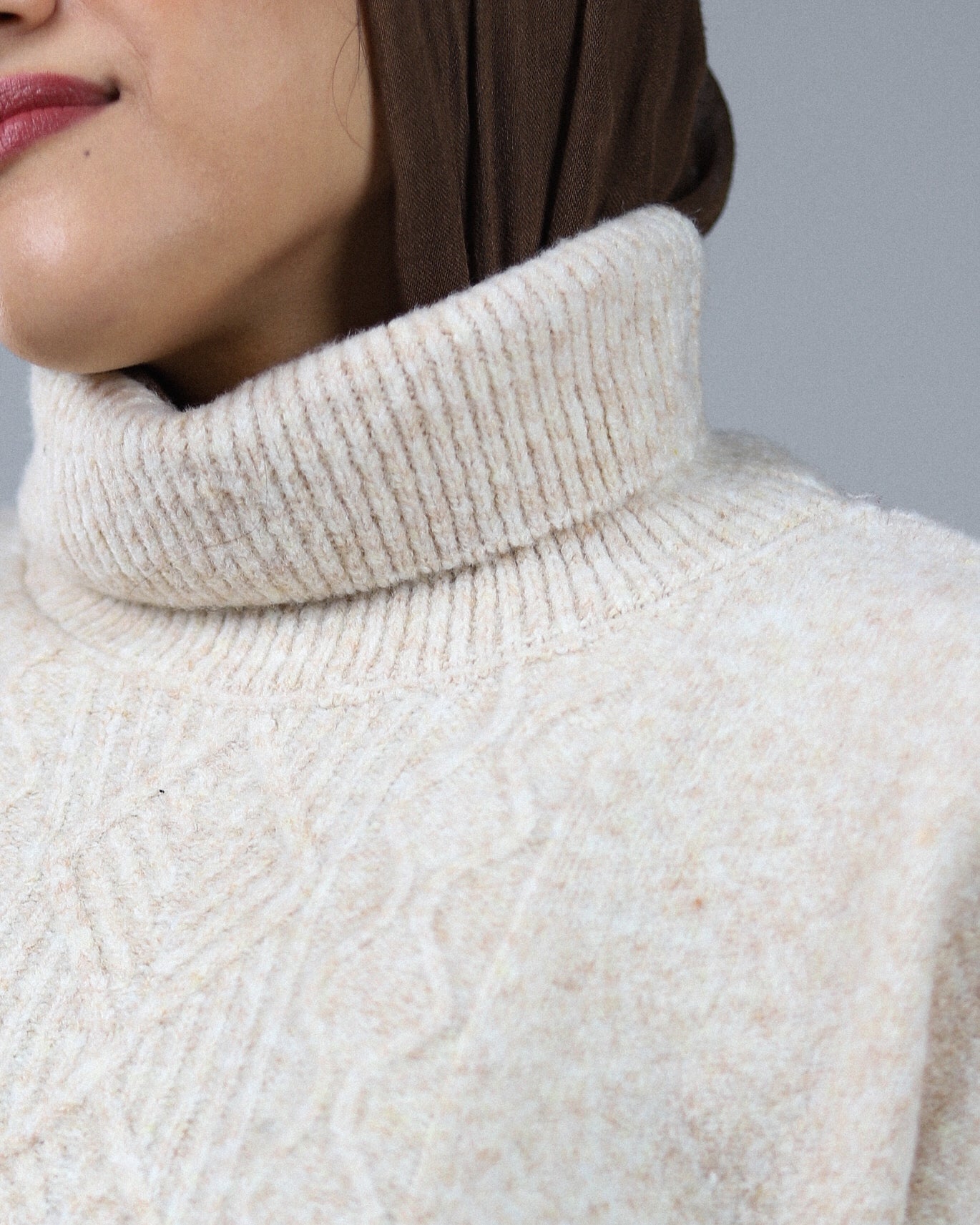 Chunky Knit Turtleneck