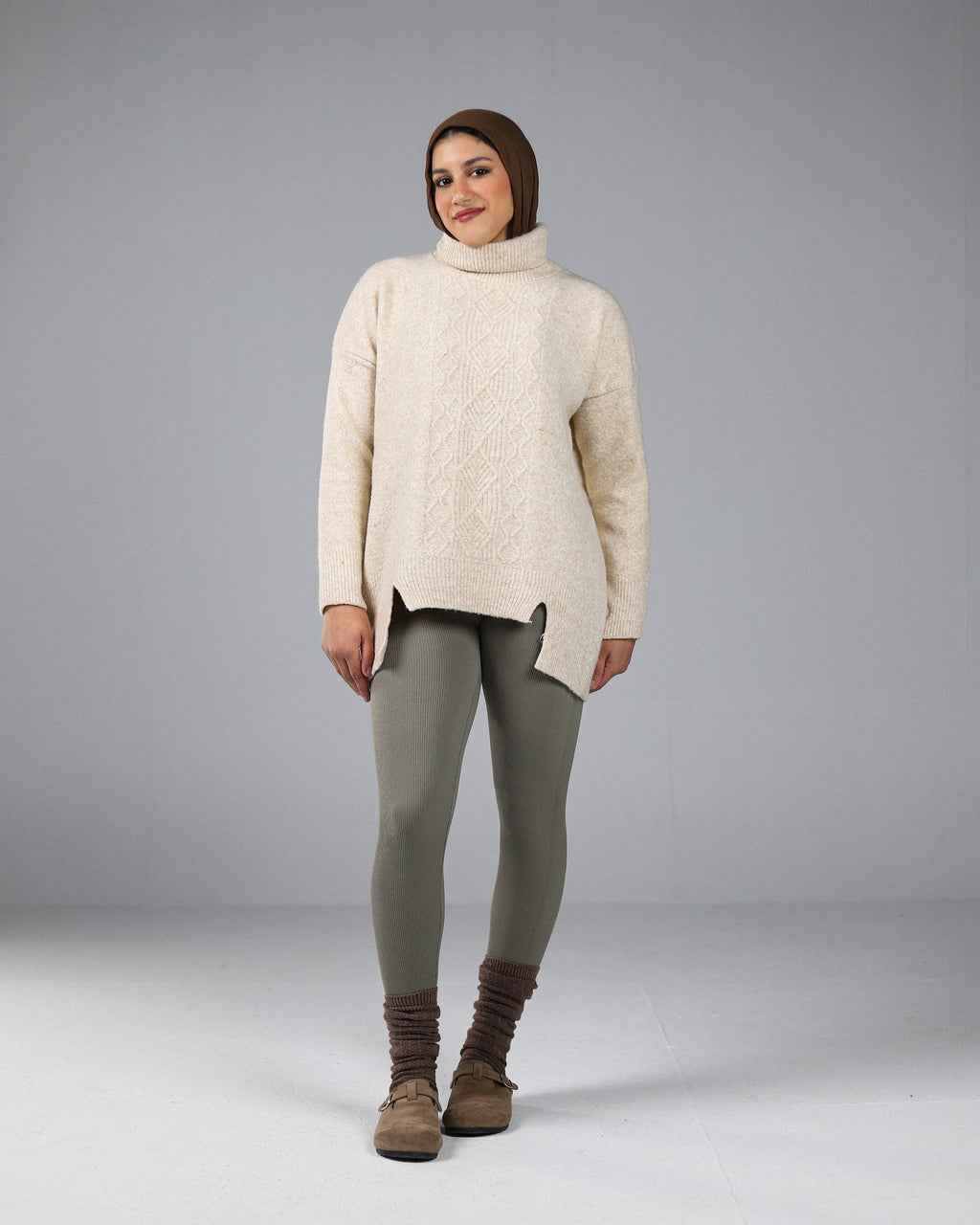 Chunky Knit Turtleneck