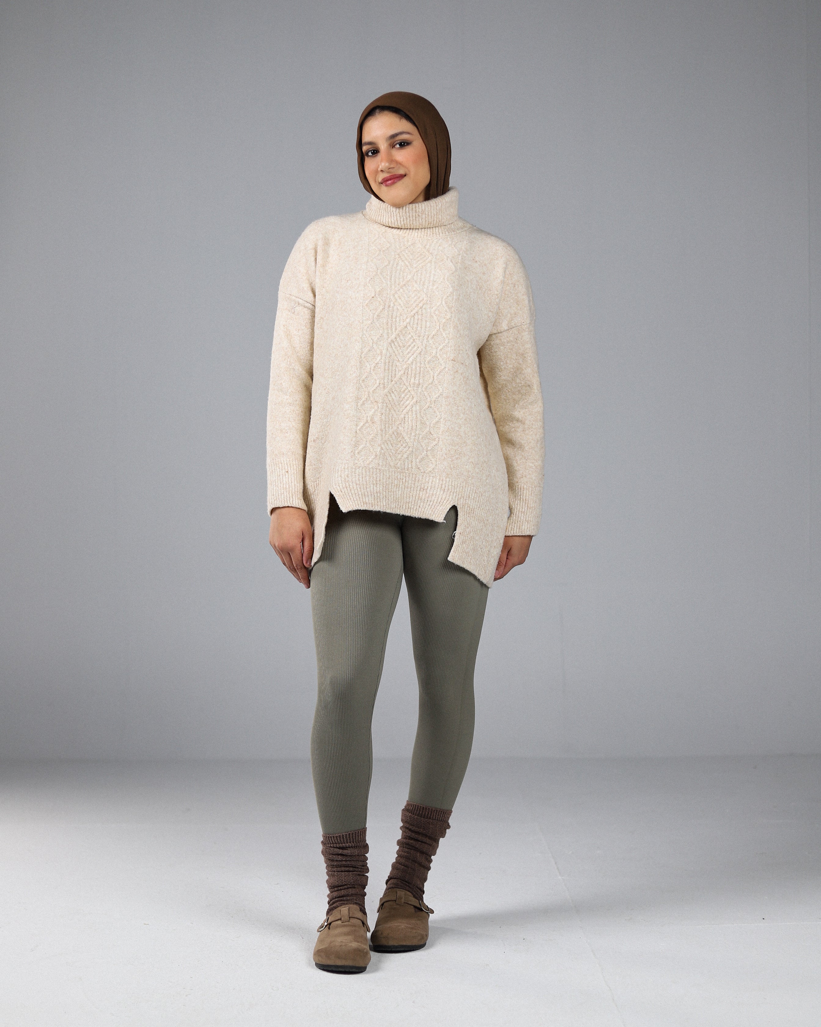 Chunky Knit Turtleneck