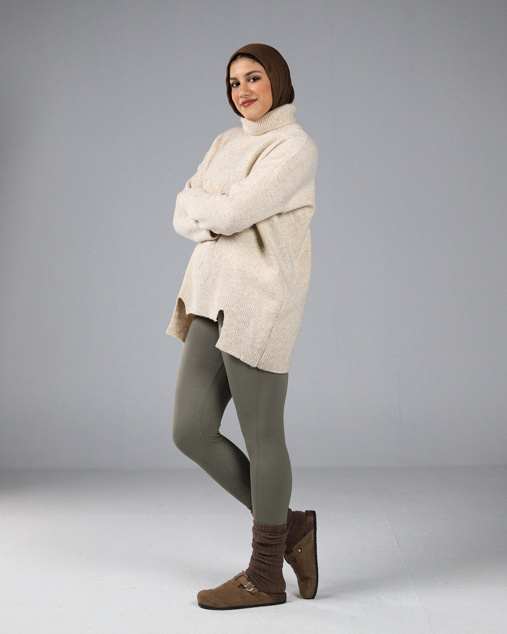 Chunky Knit Turtleneck