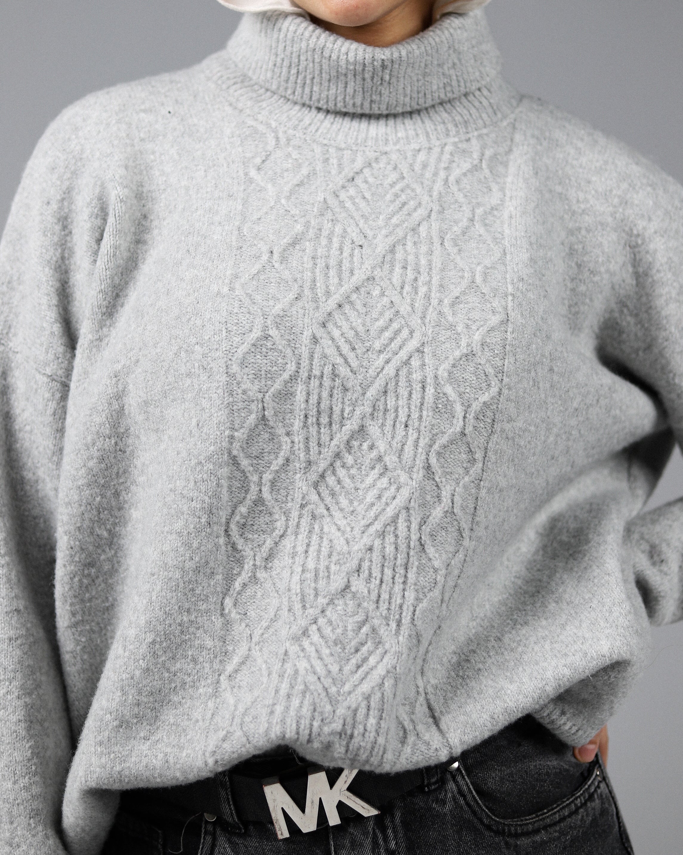 Chunky Knit Turtleneck